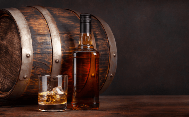 Whiskey distillery wastewater