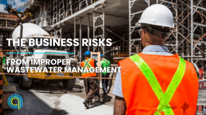 Business risks of improper wastewater management
