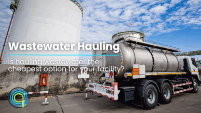 wastewater hauling cost effective
